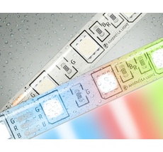 Светодиодная лента RGB 5050 60Led, 14.4W m, 12V IP65 RGB 5m Ambrella Light GS GS2302_AMB