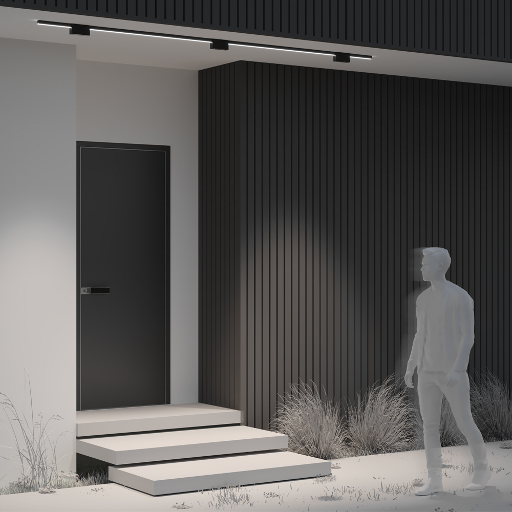 Уличный трековый светильник Maytoni Points O-TR01-2-S-10WB3K_MY