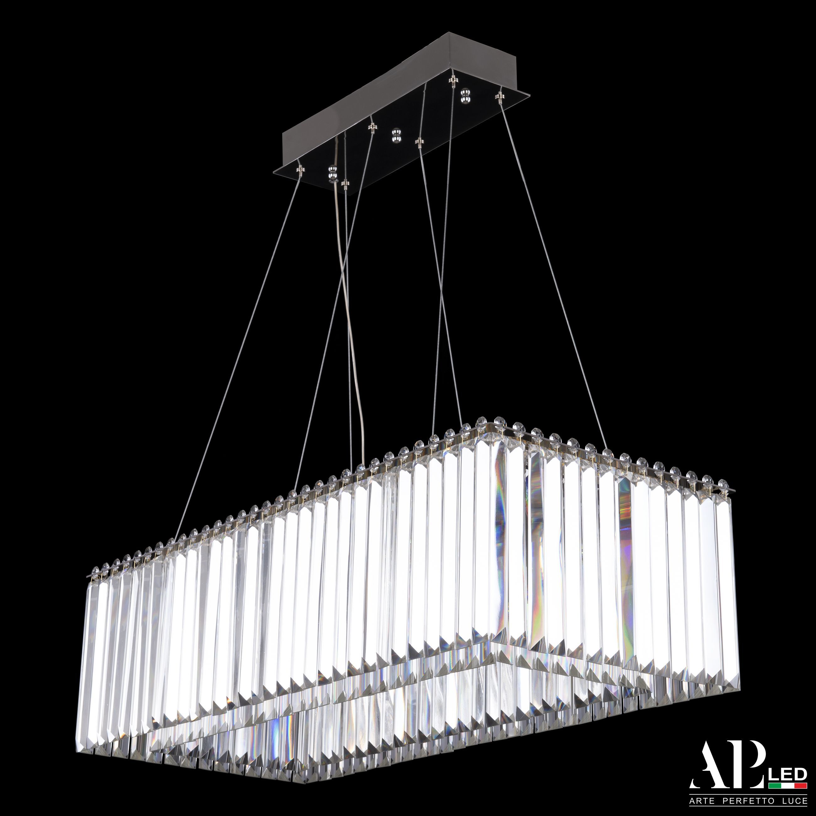 Хрустальная люстра APL LED Sicilia SH11.74.A.Gd.4000