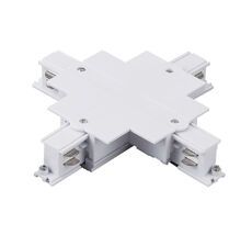Коннектор Х-образный встраиваемый с подводом питания к треку 5030xx-R Lightstar 503146-R_LS