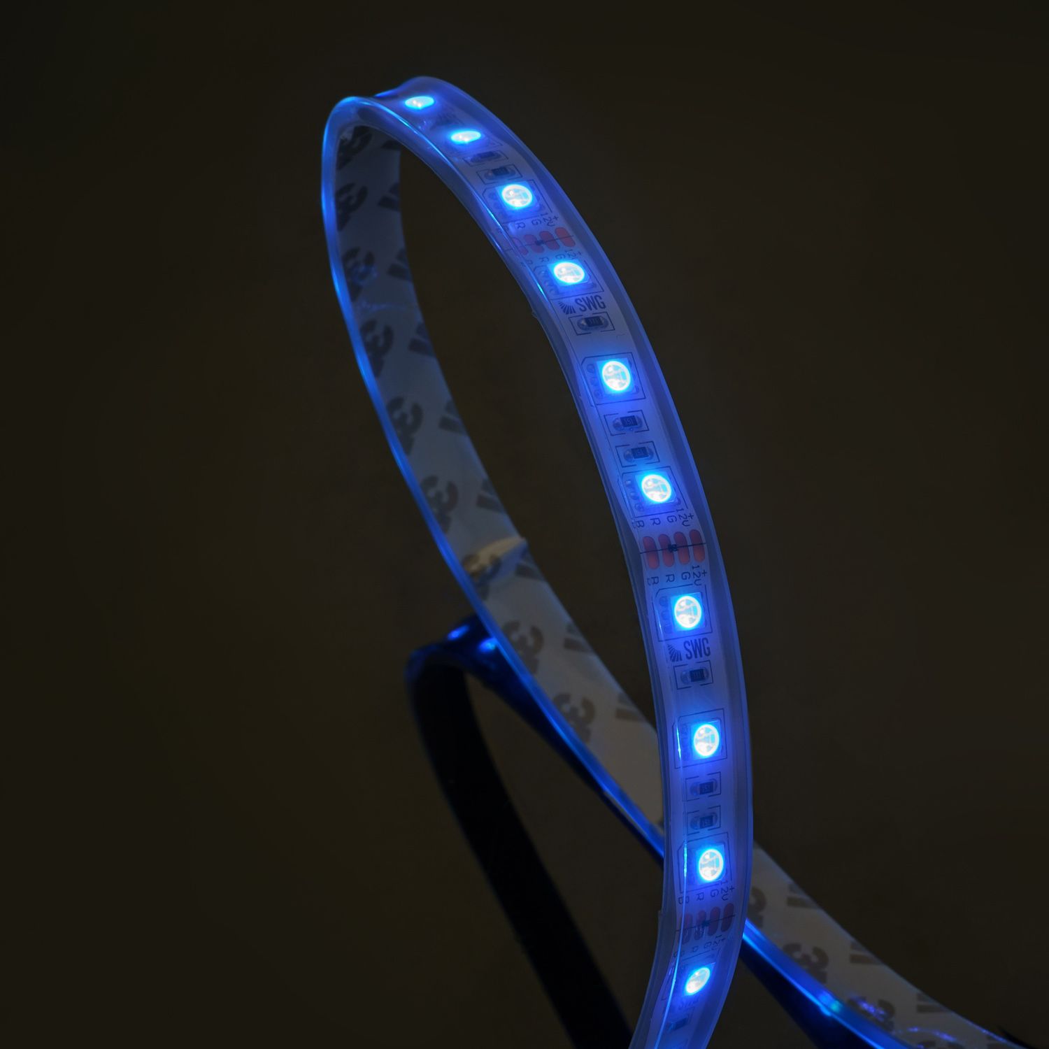 Светодиодная лента 12В 14.4Вт 3М IP66 цвет RGB SWG560-12-14.4-RGB-66-M 00-00014784_SW