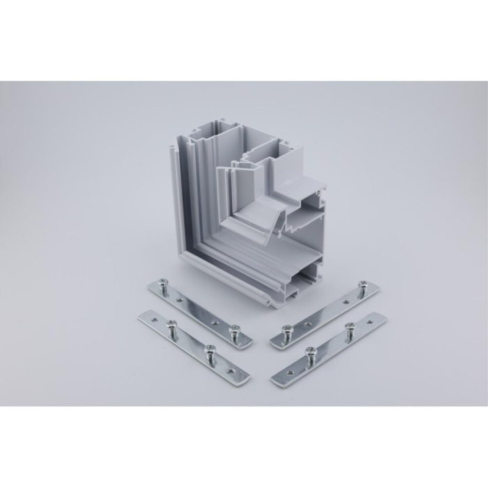 Соединитель угловой плоский для натяжного потолка Aployt APL.0286.10.02