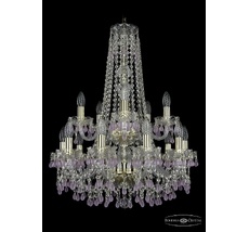 Хрустальная люстра Bohemia Ivele 1410/10+5/195/h-74/2d G V7010_BI