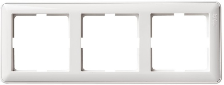 Рамка на 3 поста (белый) Systeme Electric KD-3-18