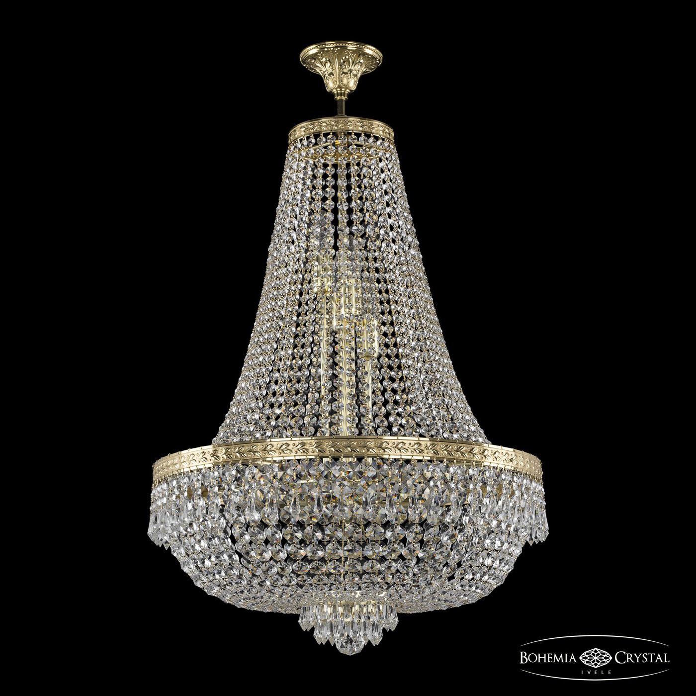 Хрустальная люстра Bohemia Ivele 19271/H2/55IV G_BI