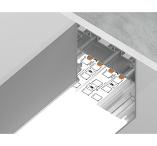 Алюминиевый профиль накладной/подвесной Profile System для ленты до 33,4мм Ambrella Light ILLUMINATION GP3050AL_AMB