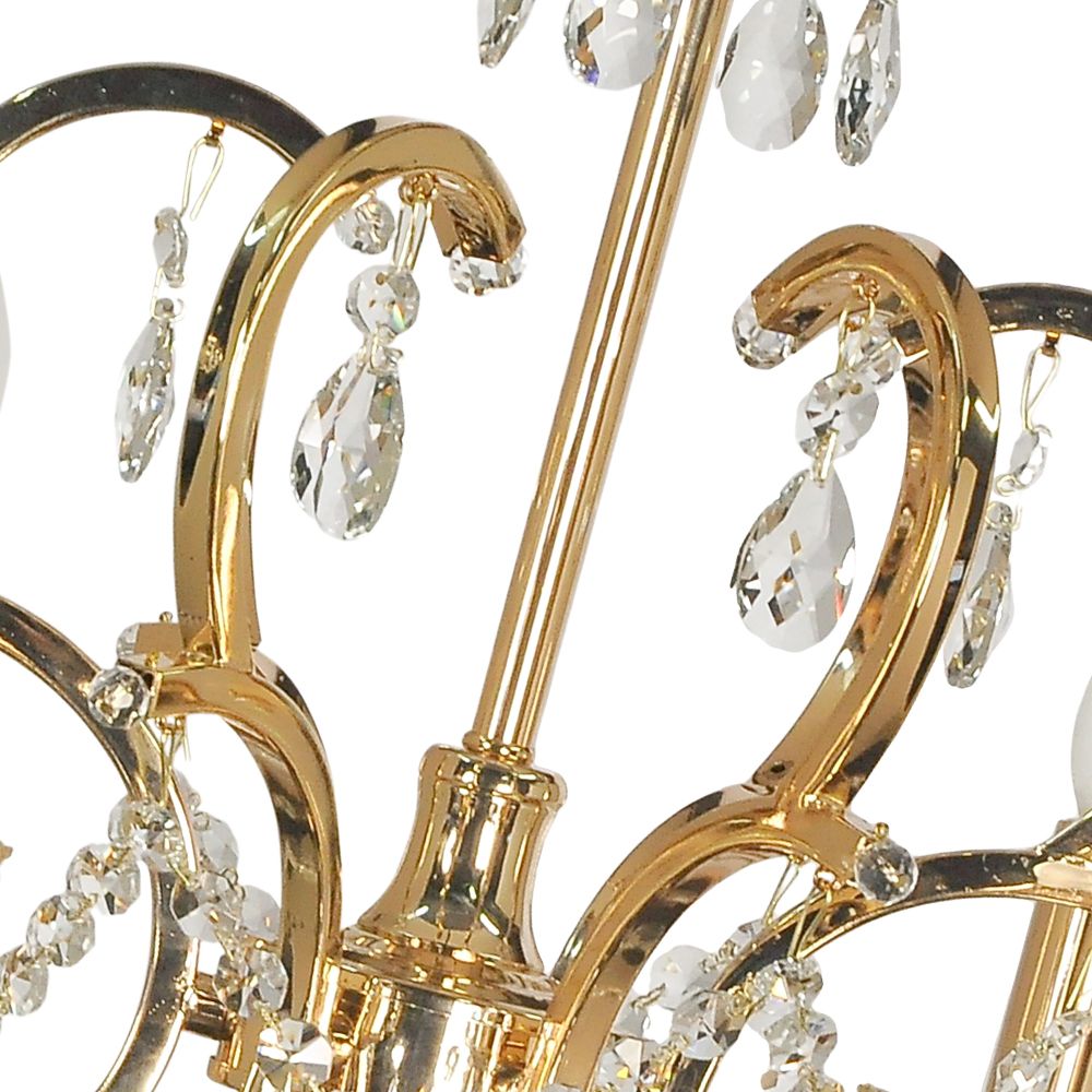 Подвесная люстра Arti Lampadari Pisani Gold Pisani E 1.1.6.601 G