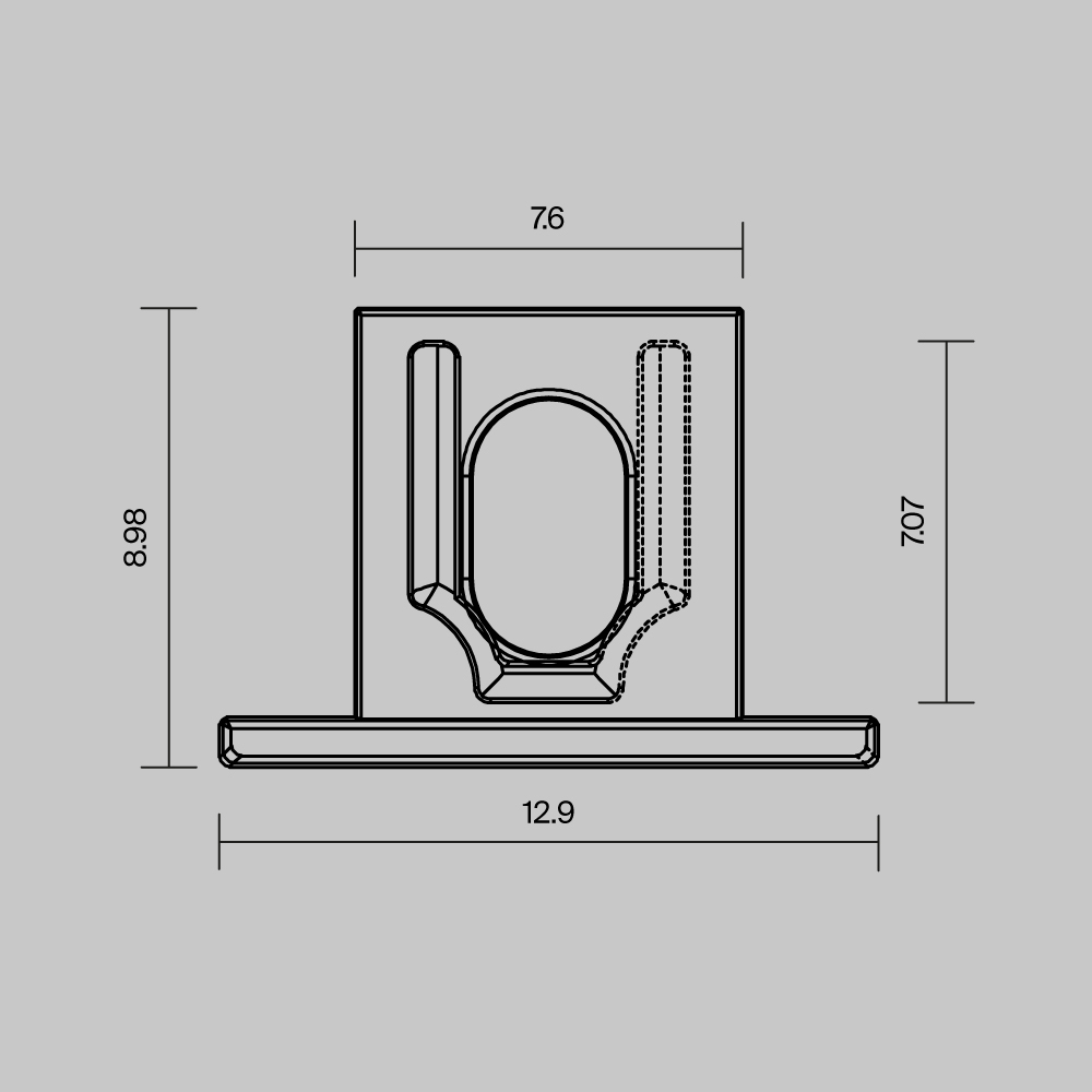 Комплект заглушек (для профиля 12?09) 10 шт., ALM-1209-EC 642068 Maytoni 642068_MY
