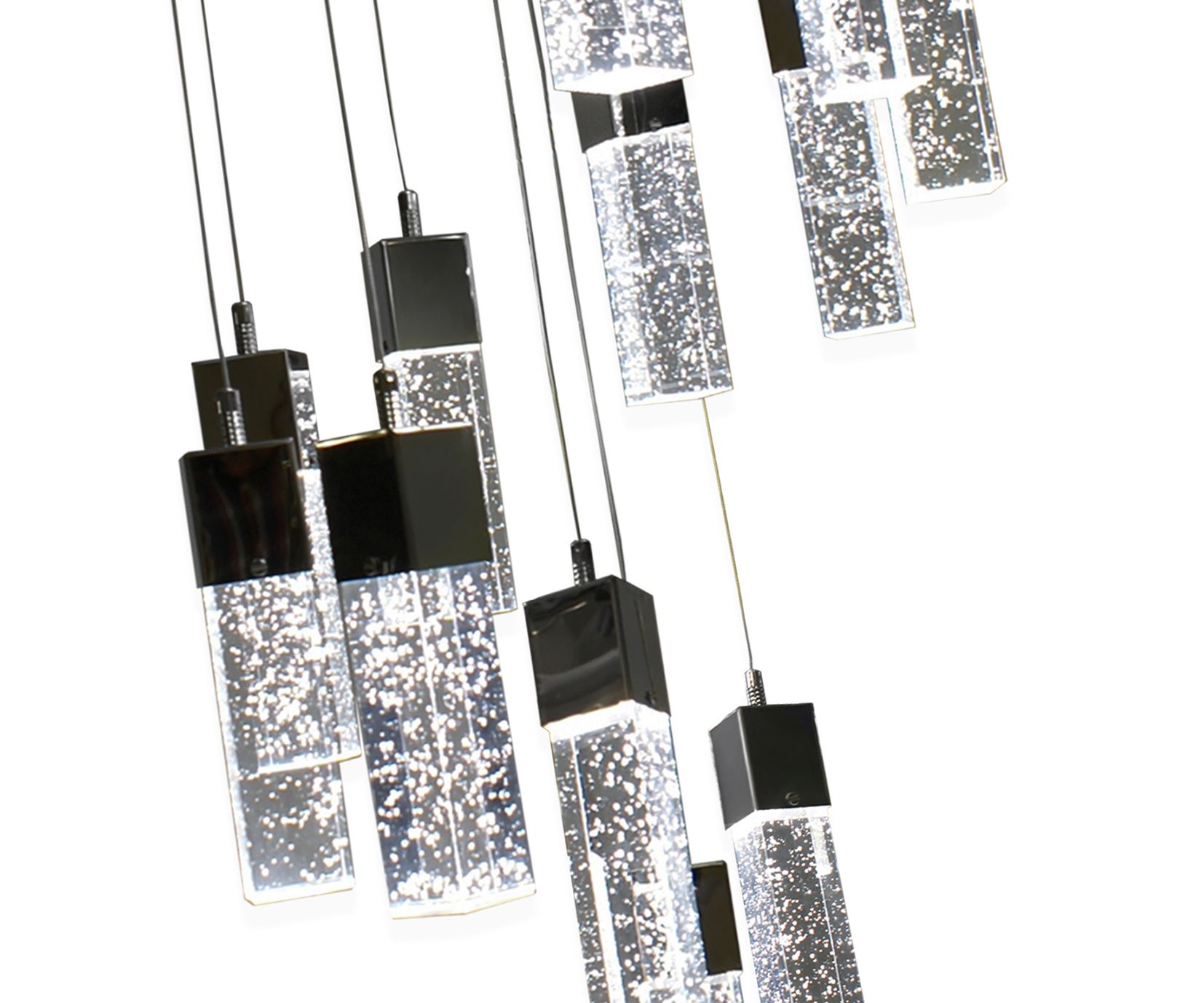 Каскадная люстра KinkLight Аква 08510-15A,02(4000K)_KL