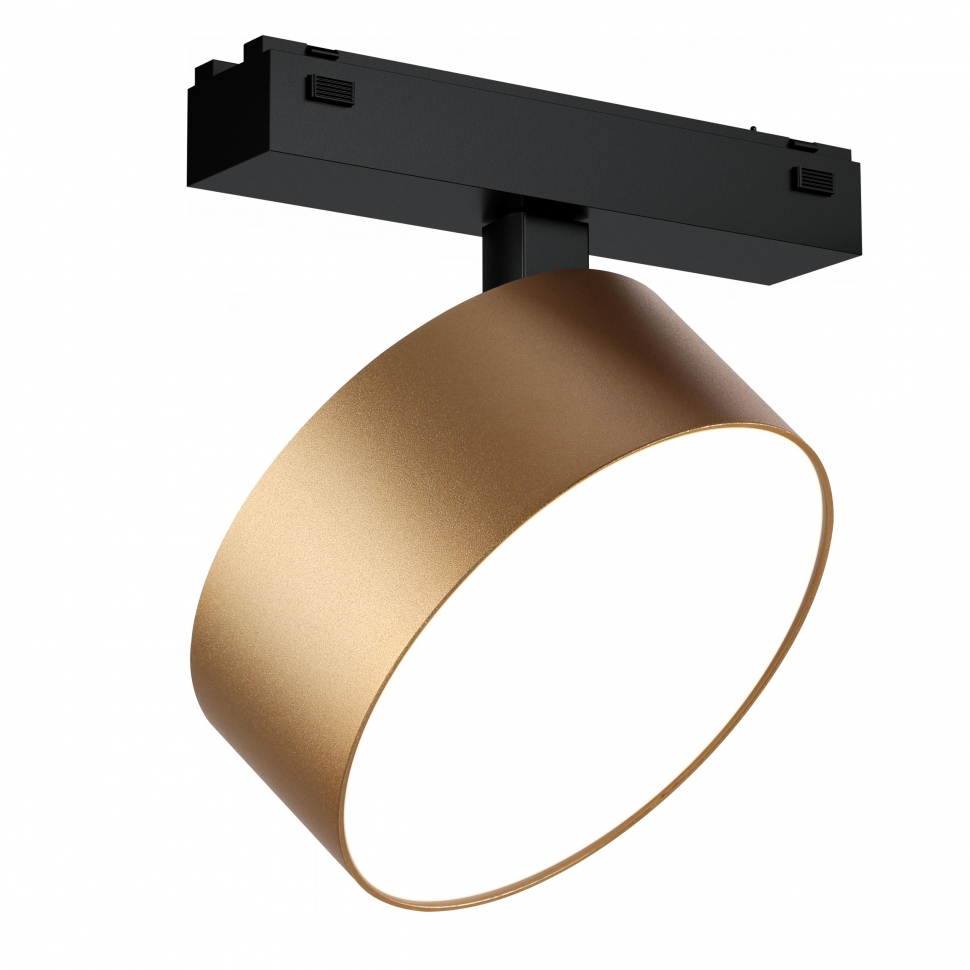 Поворотный магнитный трековый светильник iLedex VISION 4825-047-D140-20W-110DG-4000K-SGD_IX