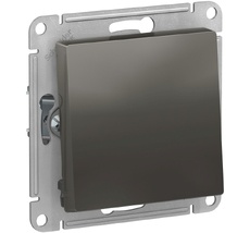 Выключатель встраиваемый одноклавишный (сталь) Systeme Electric ATN000961