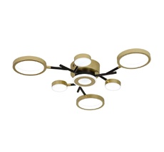 Потолочная люстра на штанге светодиодная с ПДУ F-Promo 4686-7C