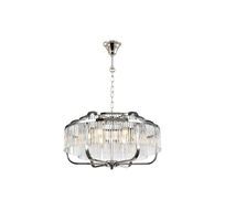 Подвесная люстра iLamp Qeens P9574-6 CR+CL_IP
