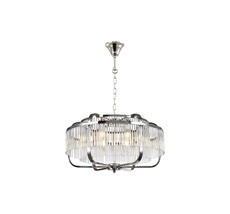 Подвесная люстра iLamp Qeens P9574-6 CR+CL_IP