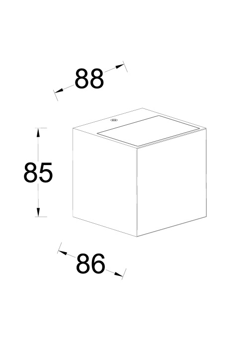 Архитектурная подсветка IP54 светодиодная Oasis Light W1891 SS Bl_OL