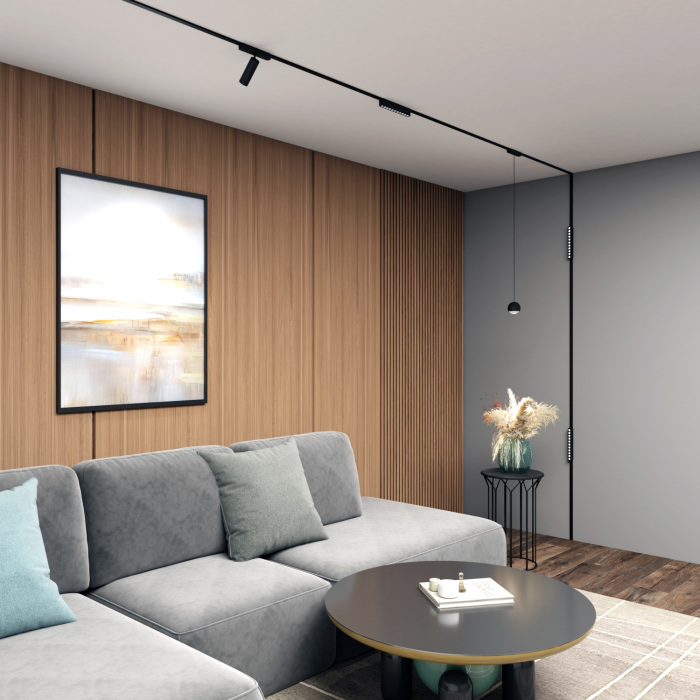 Светильник на шине Denkirs Grill DK5365-BK