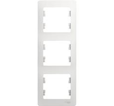 Рамка на 3 поста (белый) Systeme Electric GSL000107