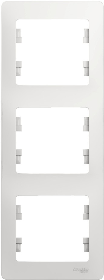 Рамка на 3 поста (белый) Systeme Electric GSL000107