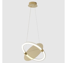 Подвесной светильник Crystal Lux NEBULA SP22W LED GOLD_CR