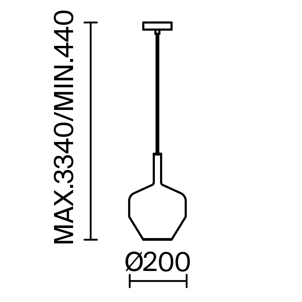 Подвесной светильник Maytoni Duality MOD271PL-01B4_MY