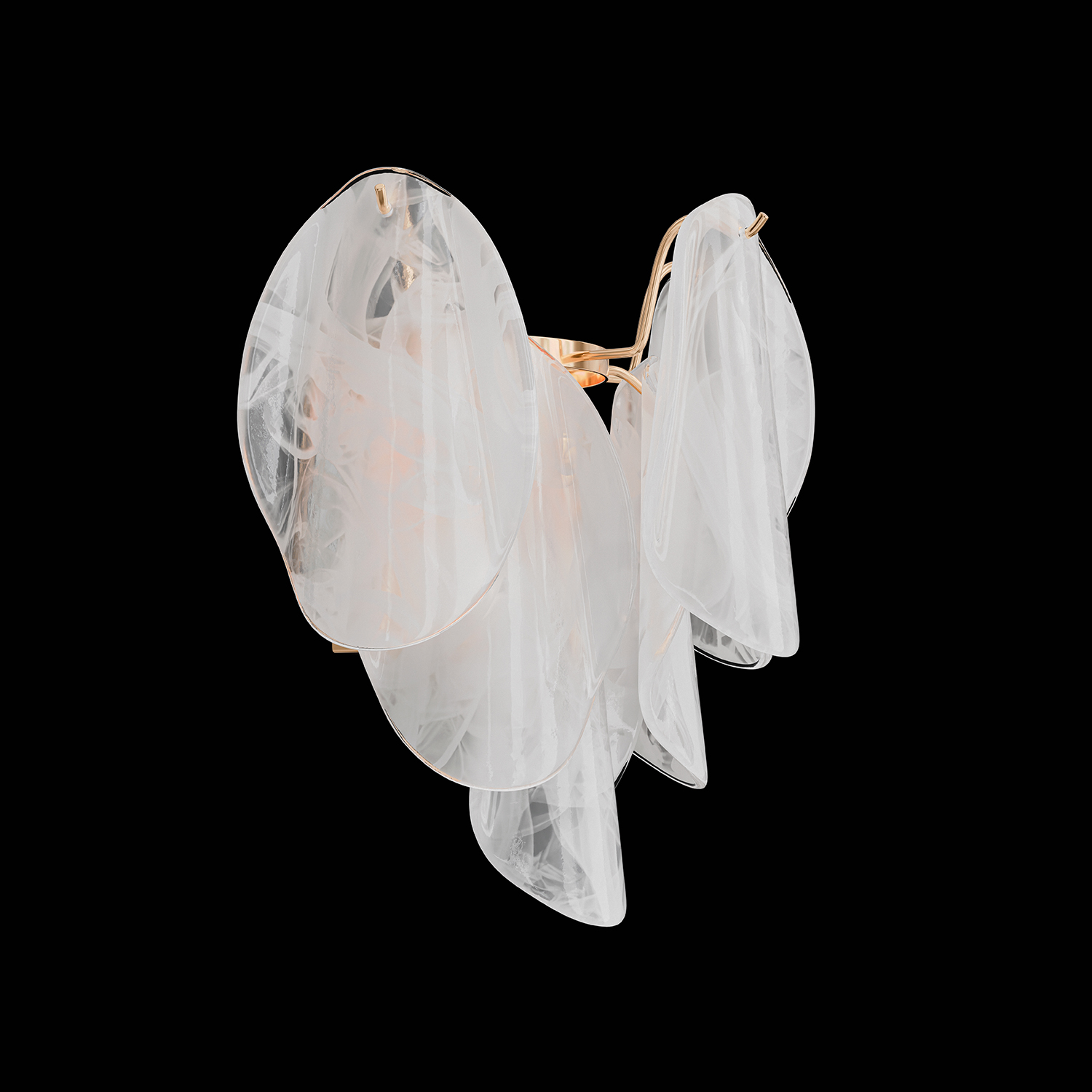 Настенный светиьник Crystal Lux EMILIA EMILIA AP2 GOLD_CR