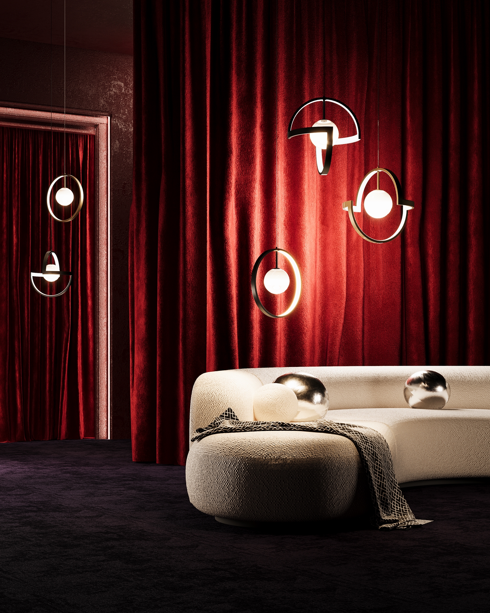 Подвесной светильник Maytoni Paparazzi MOD407PL-L12B3K1_MY