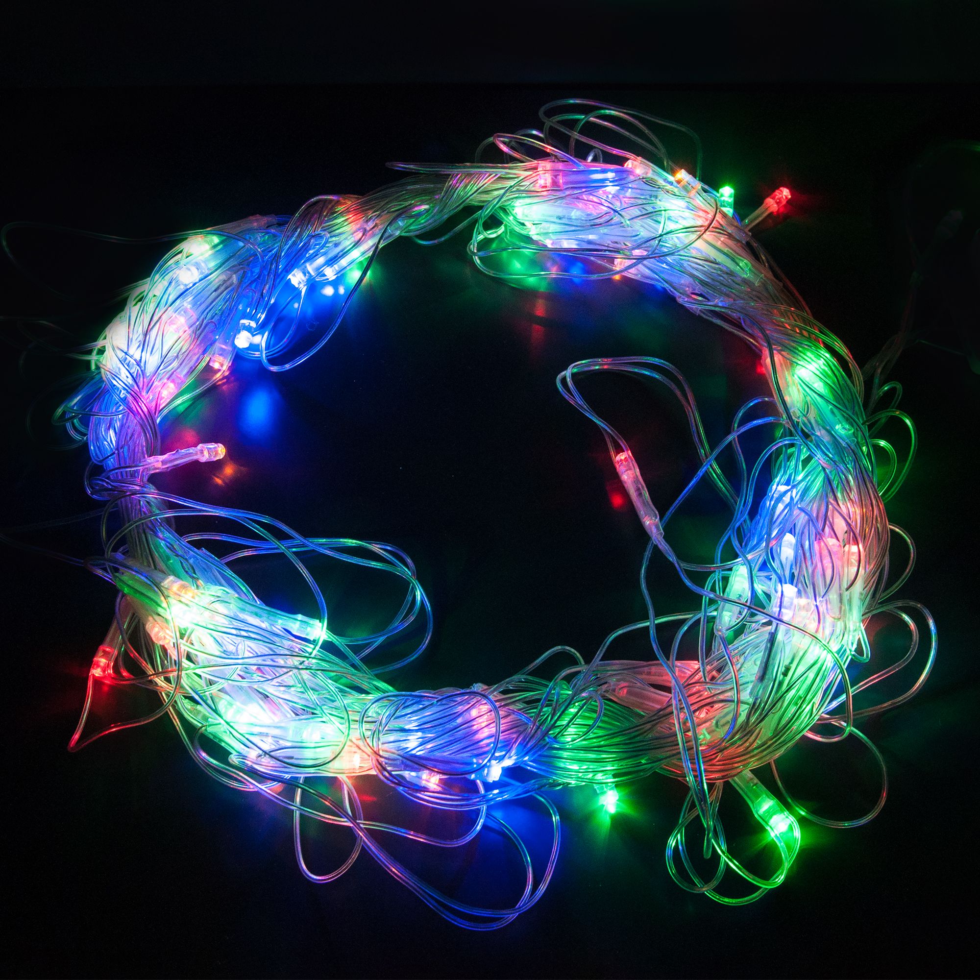 Гирлянда сеть 100 LED, 1,5м, разноцветный a044093_EU