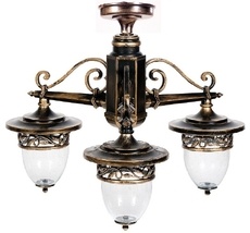 Потолочный светильник уличный IP44 Oasis Light 87270SA/3/02 Gb_OL