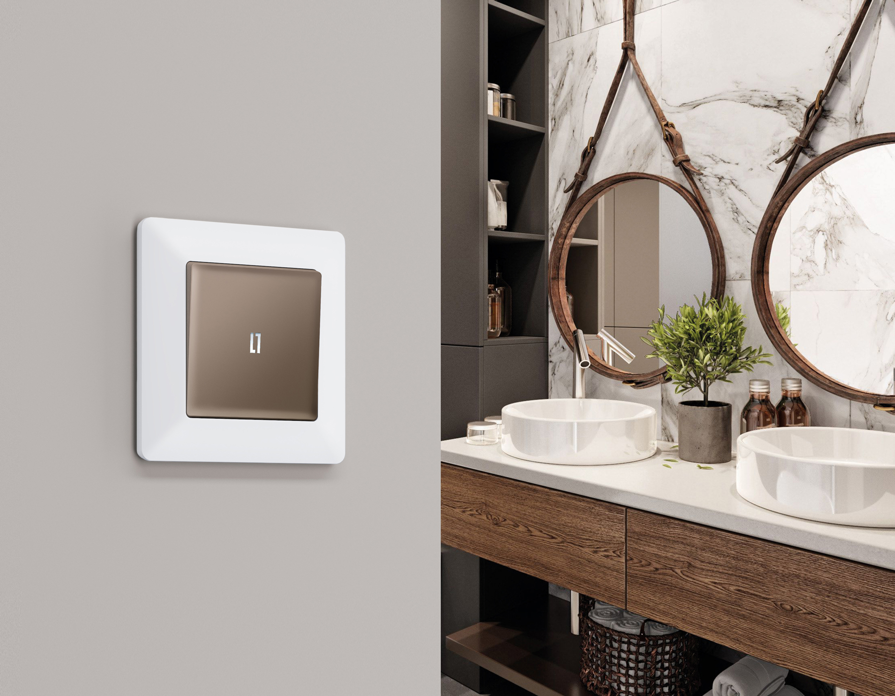 Рамка Ambrella Volt ALFA Line AF110125_AMB