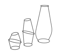 Ваза декоративная 3х штук Eglo BELLSHILL 421395