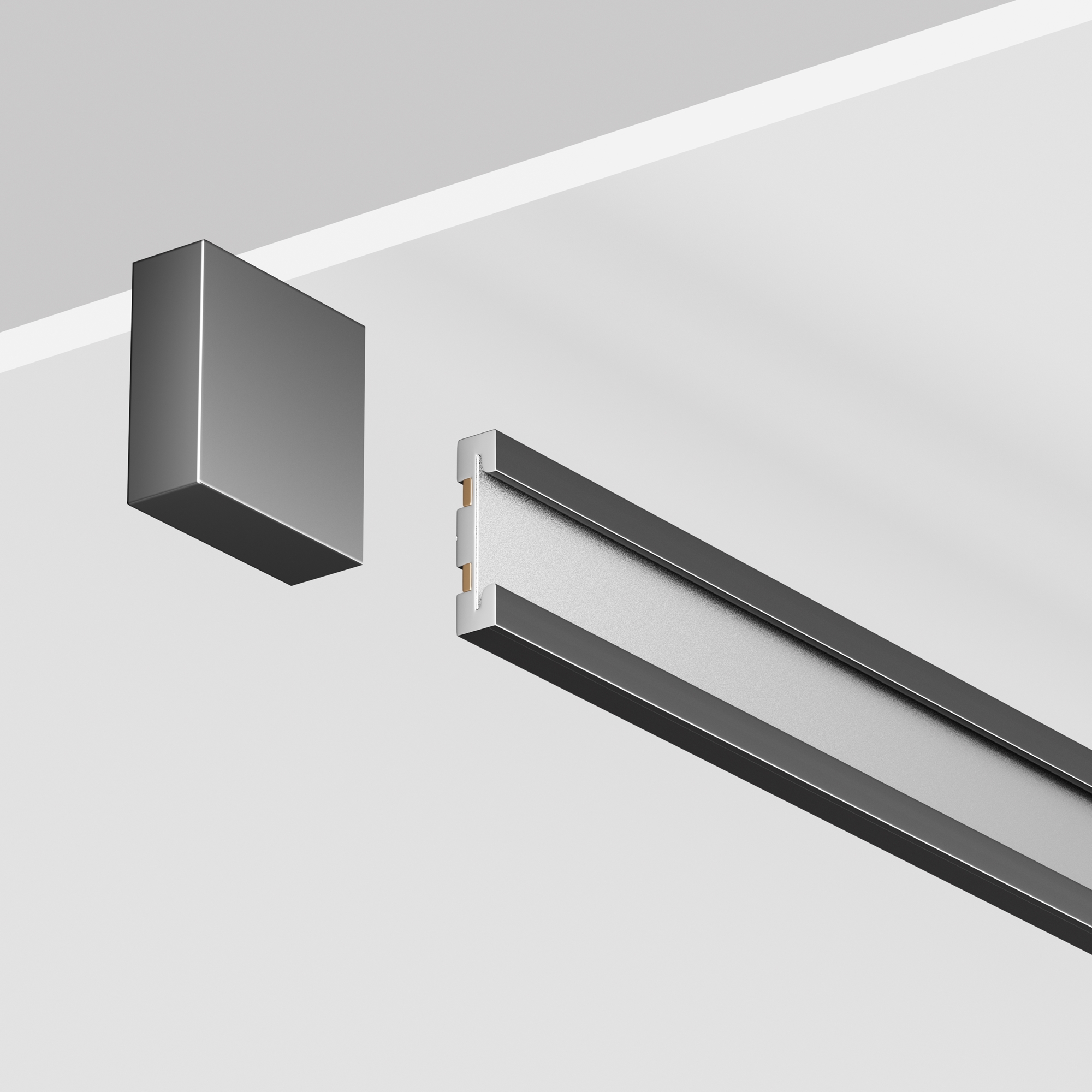 Шинопровод накладной/подвесной Maytoni Flexity TRX200-115B_MY