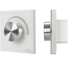 Панель SMART-P37-DIM-IN White (230V, 1.2A, TRIAC, Rotary, 2.4G) ( Arlight 027115_ARL