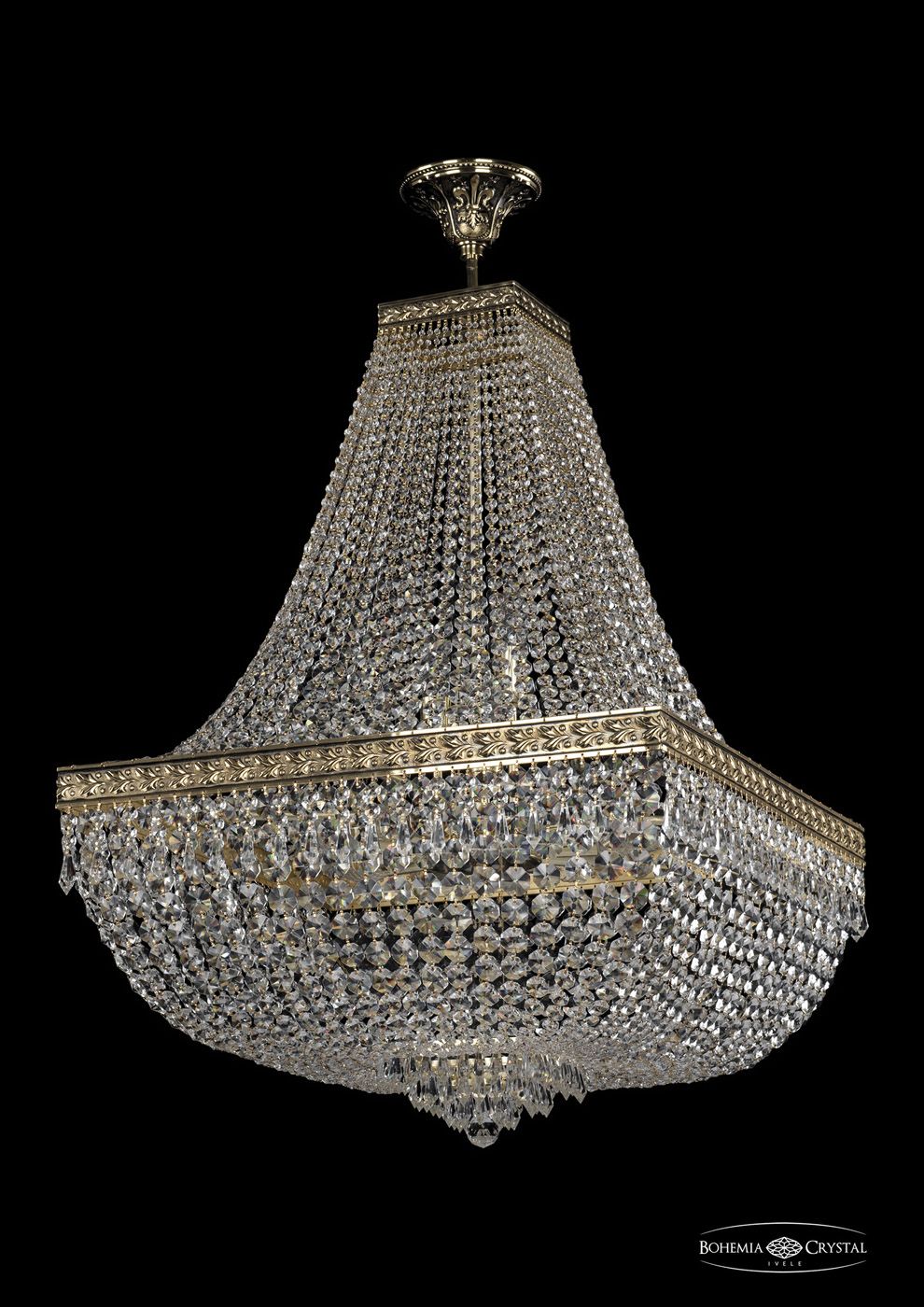 

Хрустальная люстра Bohemia Ivele 19272/H2/60IV GB, 19272/H2/60IV GB