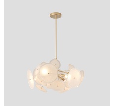 Подвесная люстра Crystal Lux DANDELION SP6 GOLD_CR