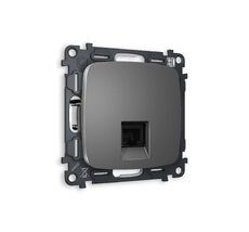 Розетка компьютерная Ambrella Volt OMEGA RJ-45(8P8C) CAT6 с защитной шторкой QUANT MO662010_AMB