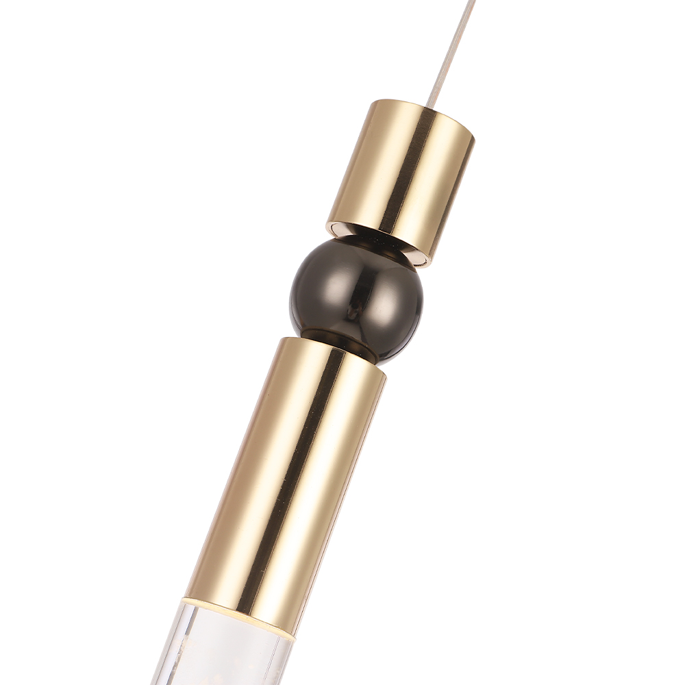 Подвесной светильник Crystal Lux CIELO CIELO SP5W LED GOLD_CR