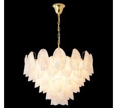 Подвесная люстра Crystal Lux EMILIA EMILIA SP12 GOLD_CR