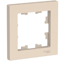 Рамка на 1 пост (бежевый) Systeme Electric ATN000201