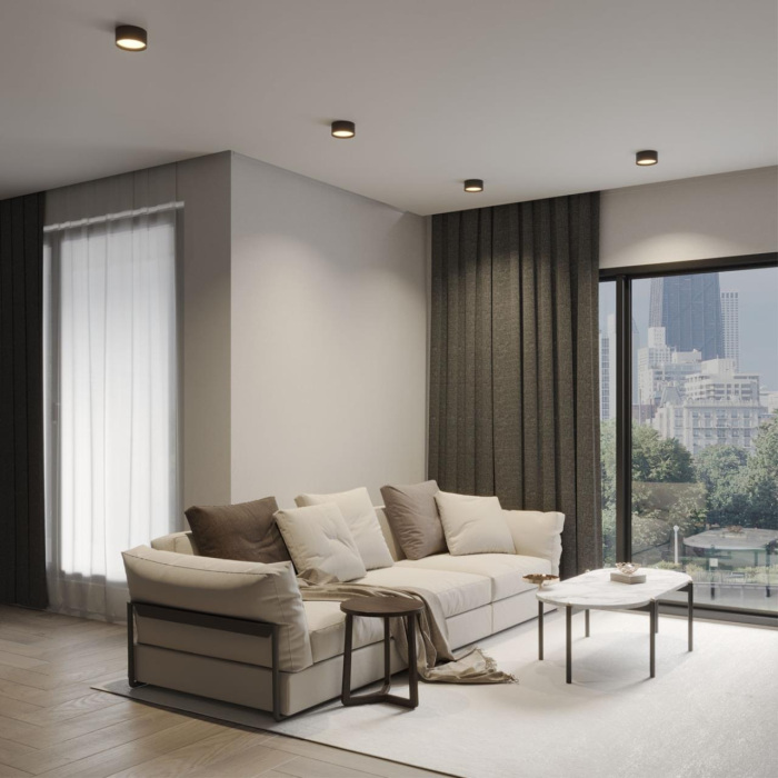 Накладной светильник с переключателем цветовой температуры NOVOTECH ORBIS 359597