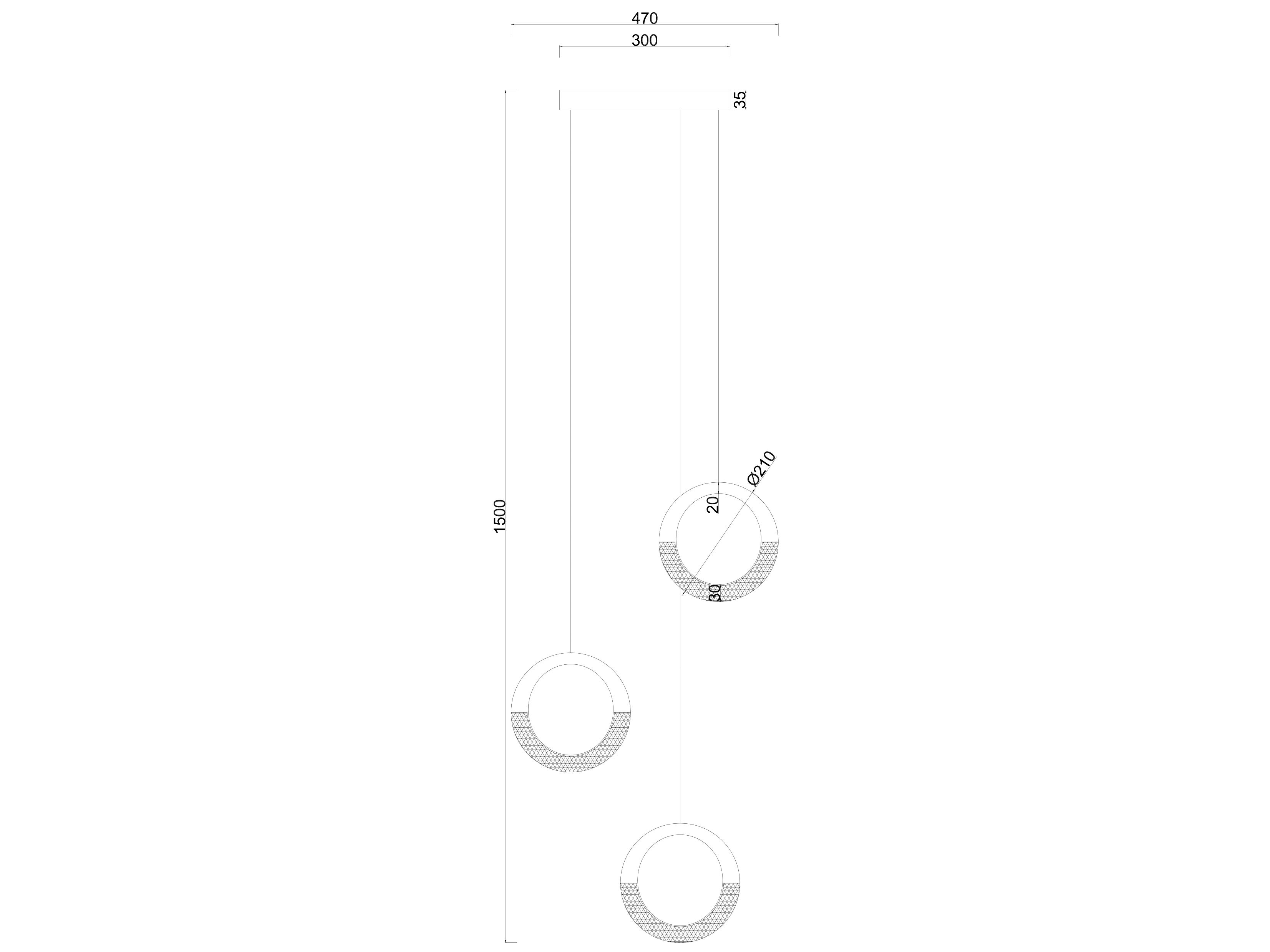 Подвесной светильник ArteLamp MONTANA A7777SP-3GO