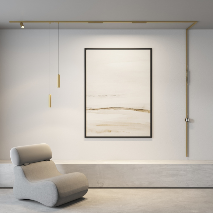 Трековый светильник Denkirs SHINE GRILL DK5772-SB