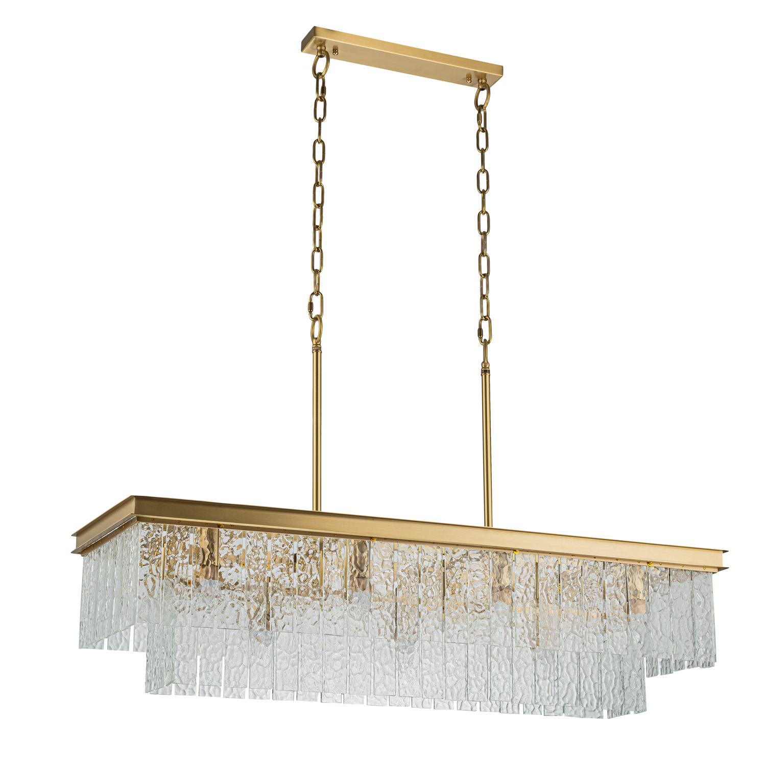 

Подвесная люстра Belfast Harland 6308-10C BR CL, 6308-10C BR CL