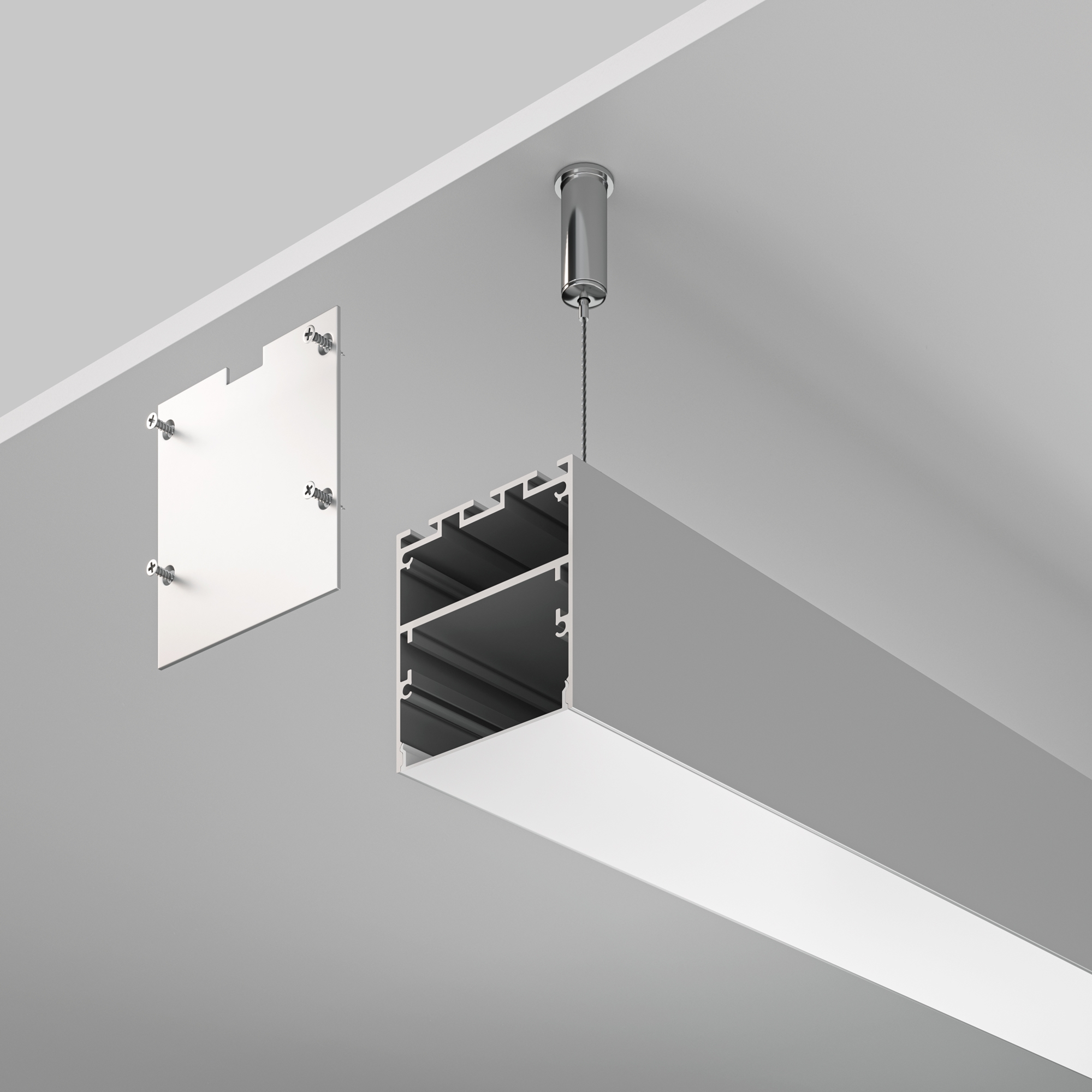 Профиль для светодиодной ленты Maytoni ALM-5050-S-2M_MY