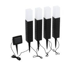 Уличный ландшафтный светильник 4шт. на солнечной батарее Eglo Z_SOLAR 48834