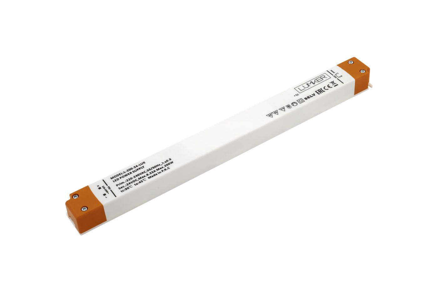 Блок питания для светодиодной ленты T LUX L-200-24-LUX 00-00005655_SW