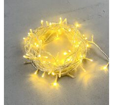 Гирлянда LTC Нить 10м Шампань с Мерцанием 24В, 100 LED PST100BL-10-1CH