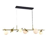 Подвесной светильник iLamp Golden 2134-6L BR+MBK_IP
