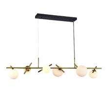 Подвесной светильник iLamp Golden 2134-6L BR+MBK_IP