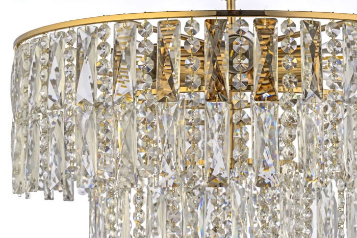 Потолочная люстра на штанге хрусталь Arti Lampadari Deliceto E 1.5.46.100 G