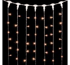 Гирлянда LTC Занавес 2 x 3 м Экстра Тепло-Белый 220В, 600 LED PCL602-10-2EWW